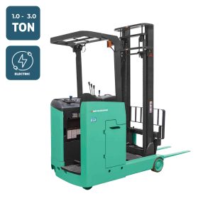 Mitsubishi Stand-on Reach Truck (1.0 - 3.0 Ton)
